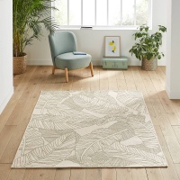 Ковер С рисунком листья Weso 160 x 230 см бежевый LA REDOUTE INTERIEURS  фото, kupilegko.ru